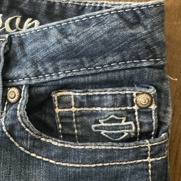 Women’s Harley-Davidson Jeans size 10 - Picture 5 of 6